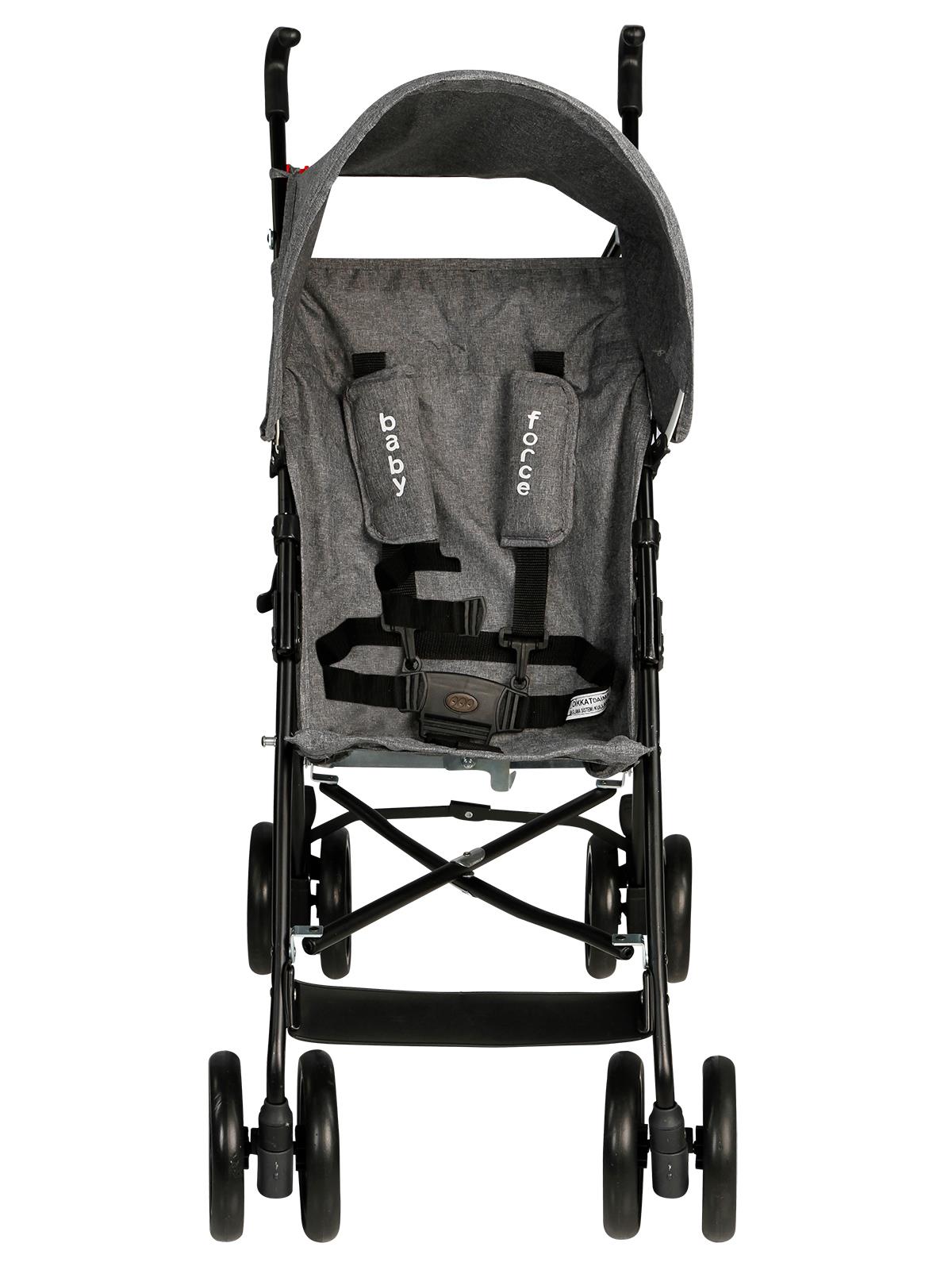 Baby Force Practical Plus Cane Stroller Grey
