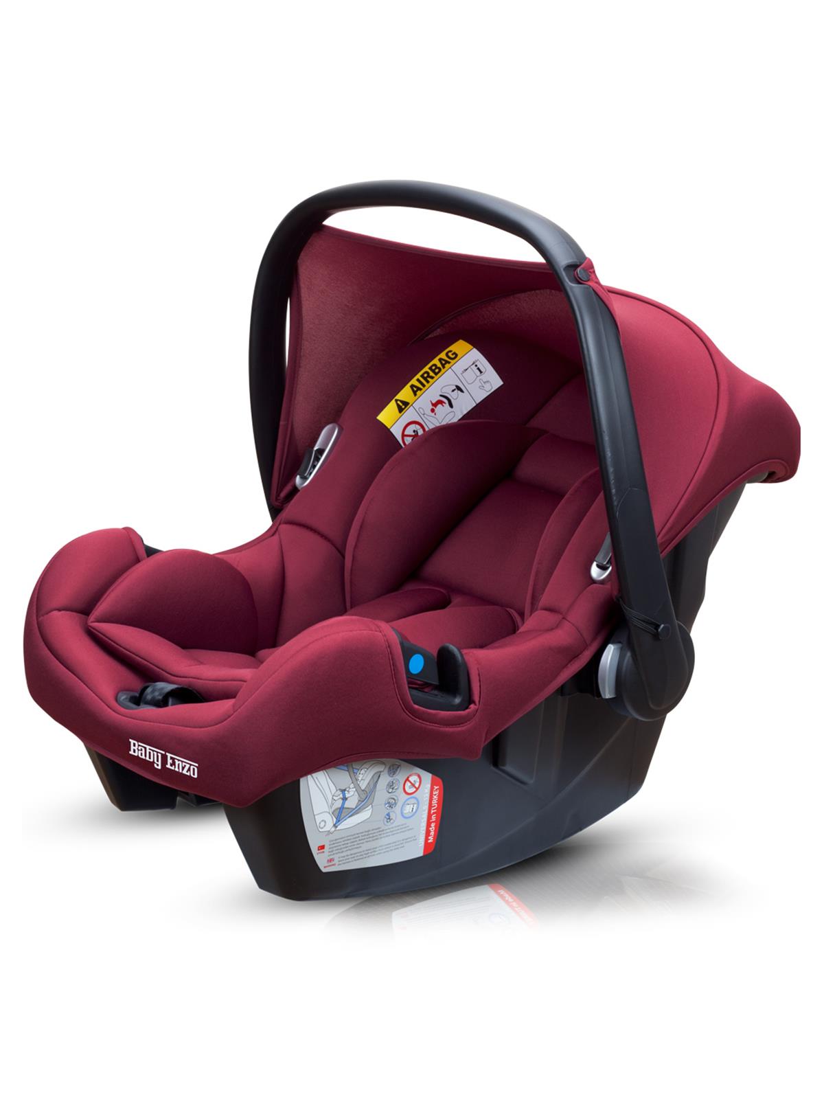 Baby Enzo Carrying Bouncer Brown Red