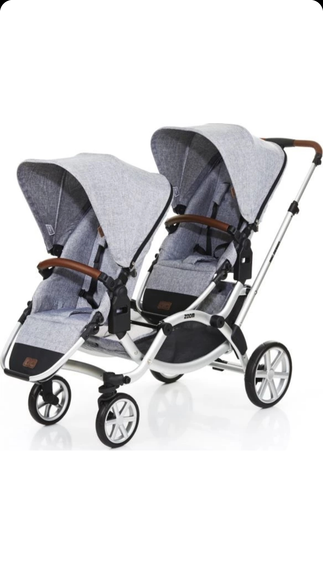 Design-Zoom-Twin-Baby-Stroller-Graphite-Gray