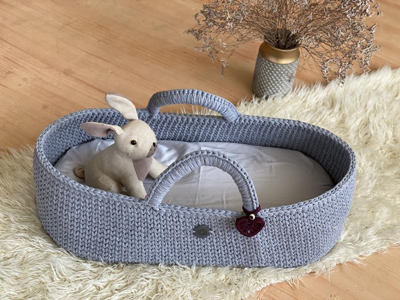 Newborn Baby Changing Basket with pad S