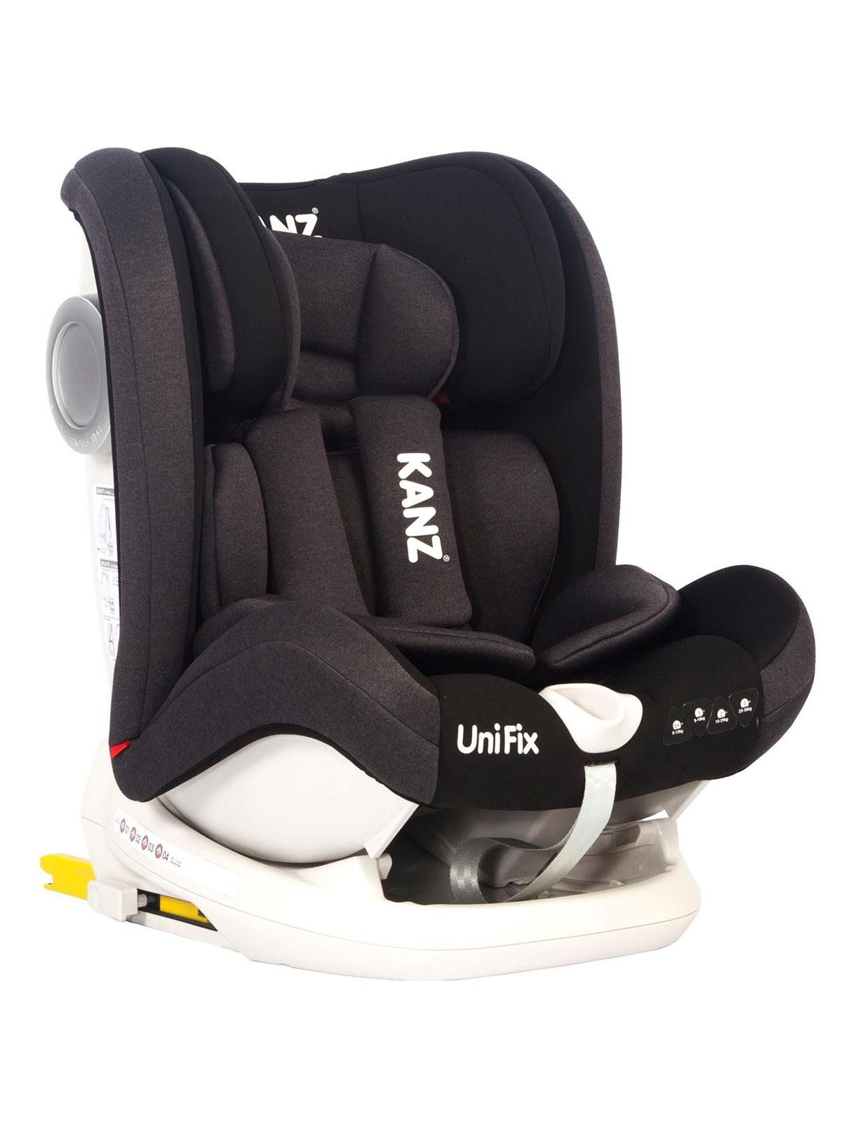 Kanz UniFix Car Seat Black