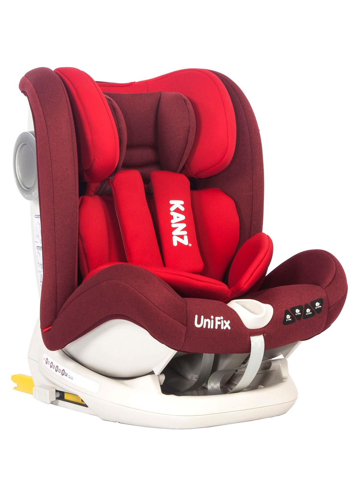 Kanz UniFix Car Seat Bordeaux