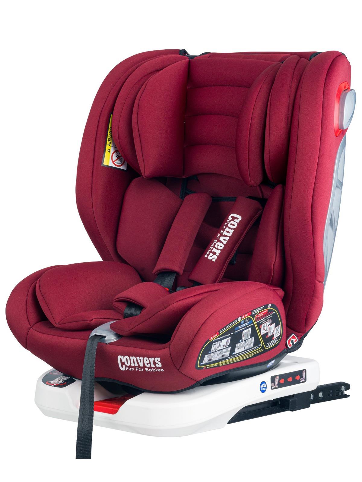 Convers Airmax 0-36 kg 360 ° Rotatable Car Seat with Isofix Bordeaux